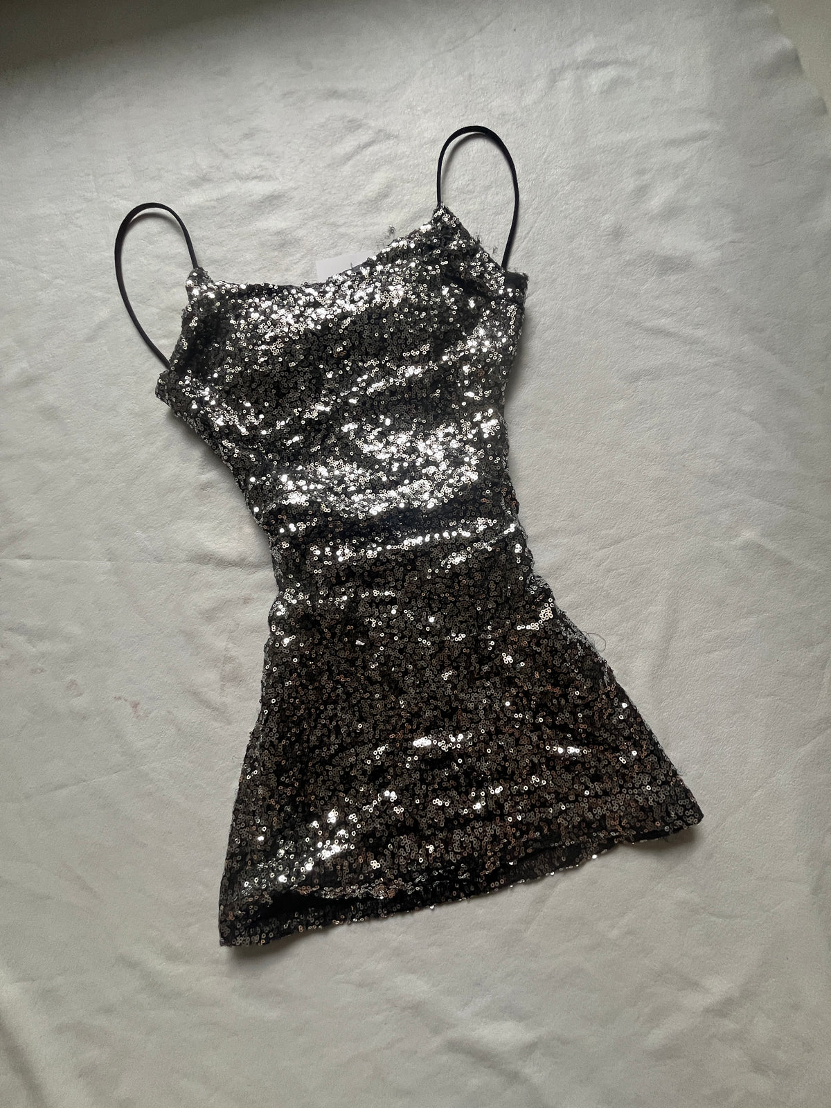 Black and Silver Sequin Cami — additional view 2