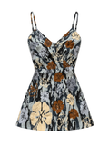 Mocha Petal Cami front ghost mannequin