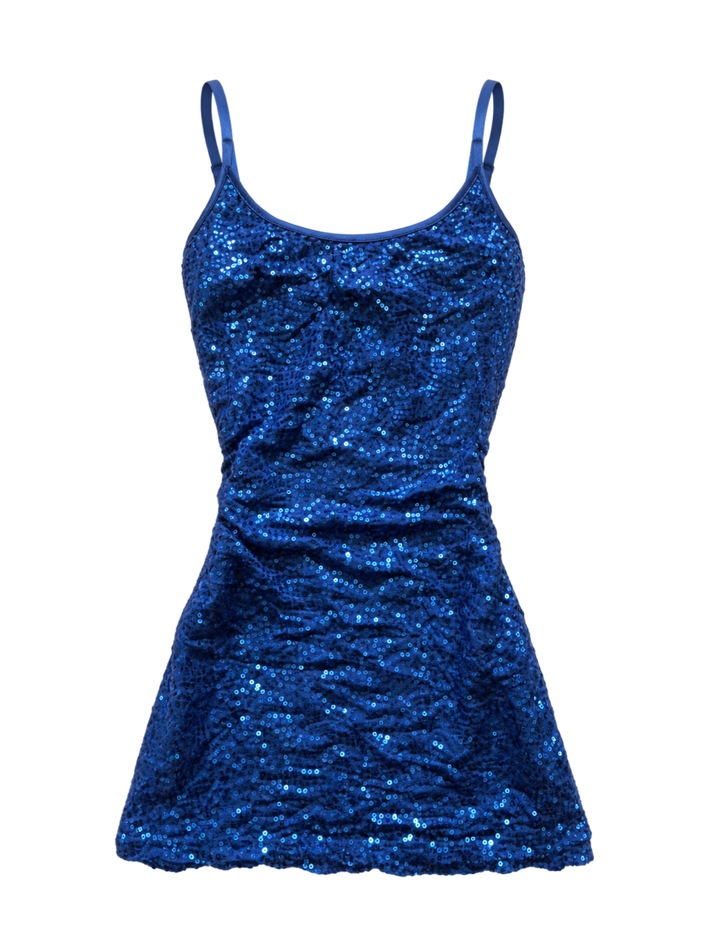 Sapphire Sequin Slip front ghost mannequin