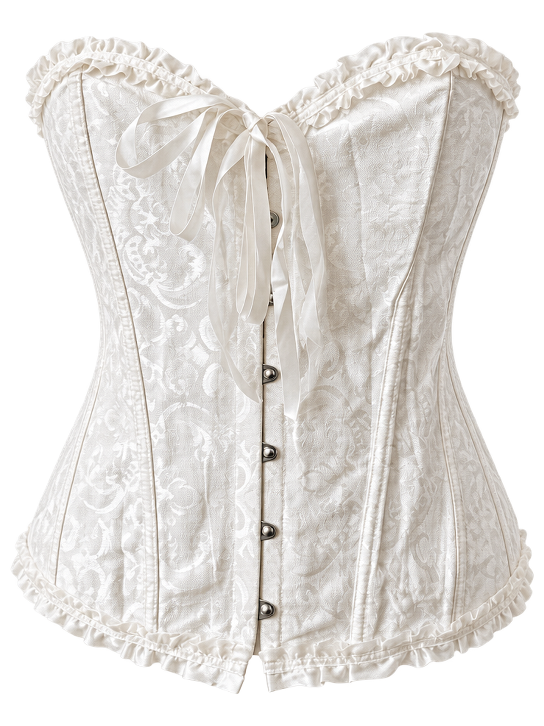 Ivory Cinch Corset — front