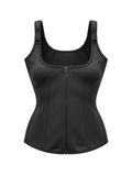 Onyx Zip Corset Tank