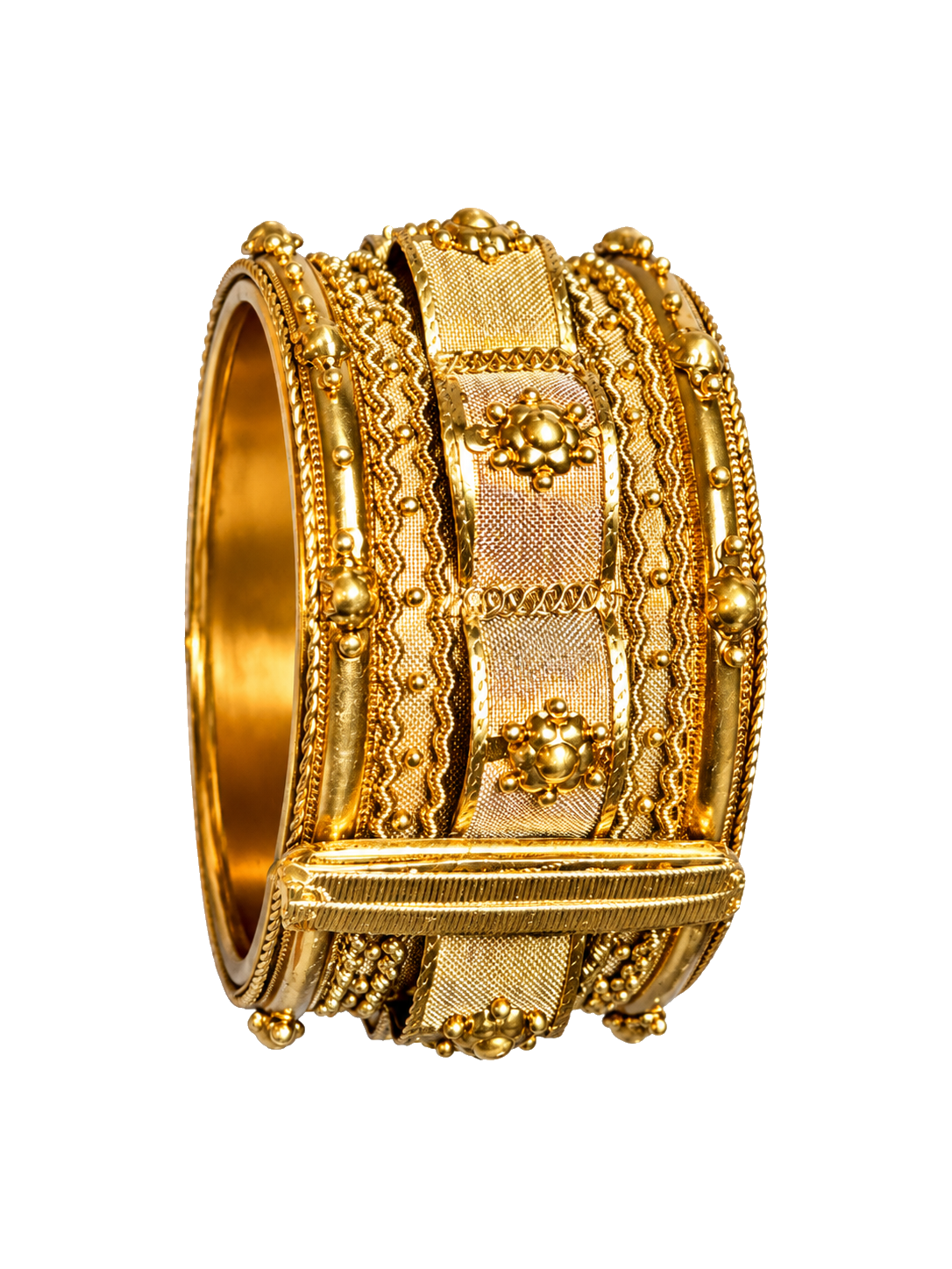 full gold cuff ghost product photo