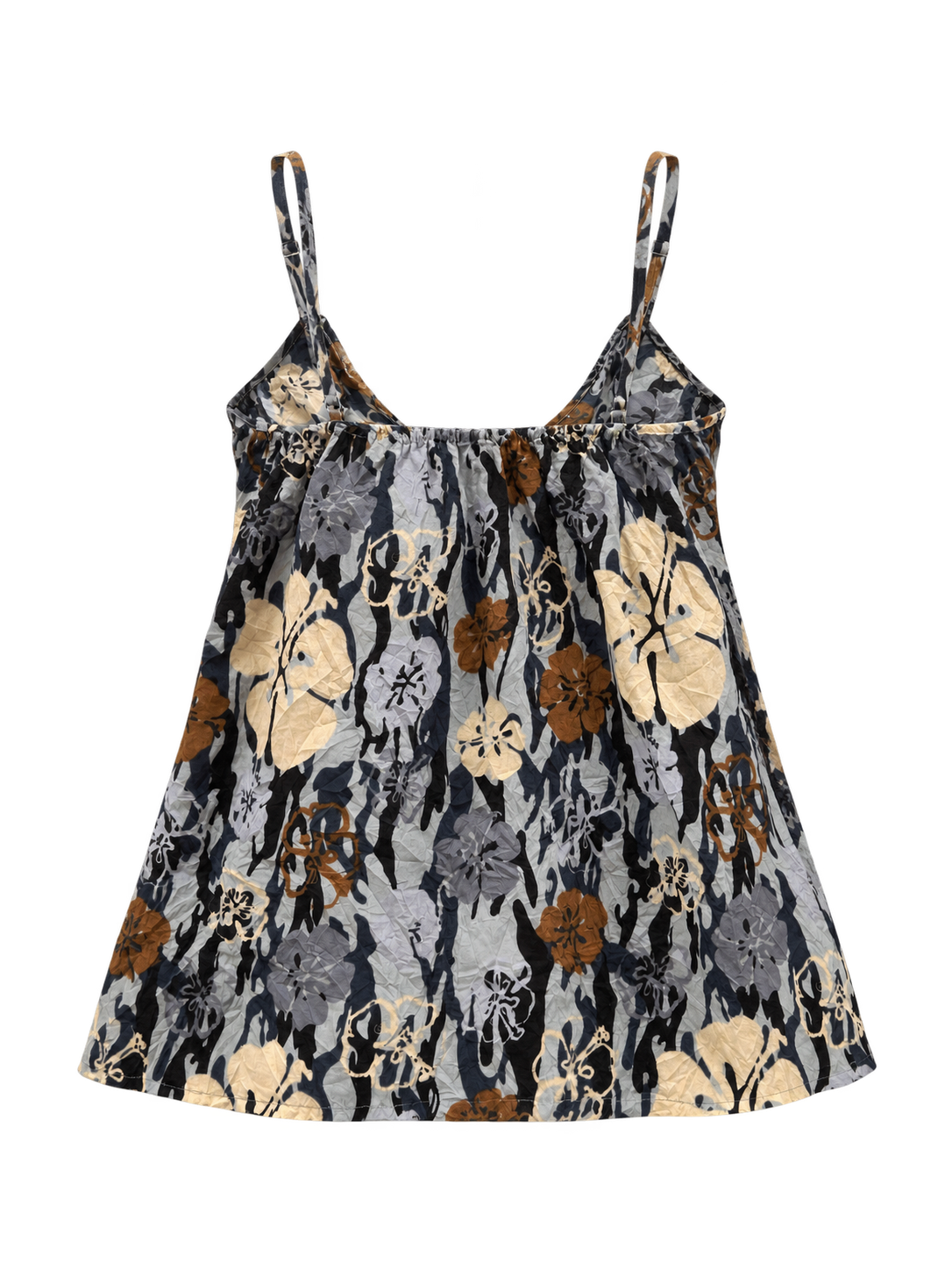 Mocha Petal Cami back ghost mannequin