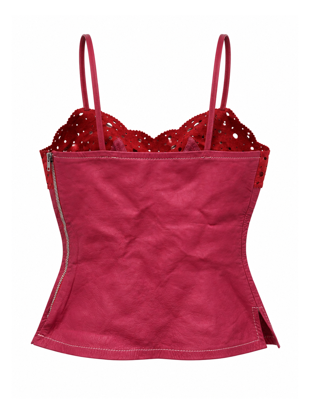 Rosy Lace Dream back ghost mannequin