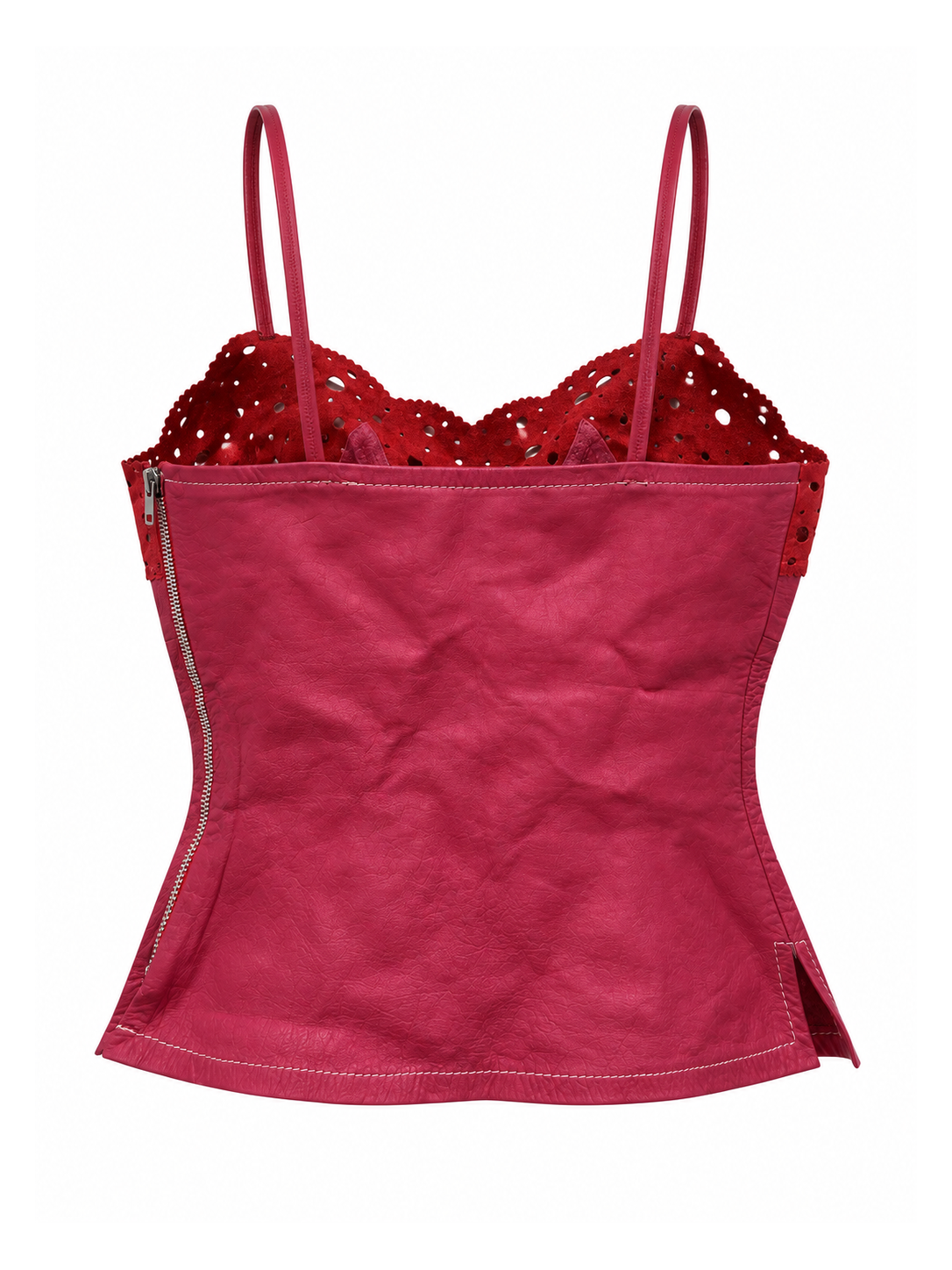 Rosy Lace Dream back ghost mannequin