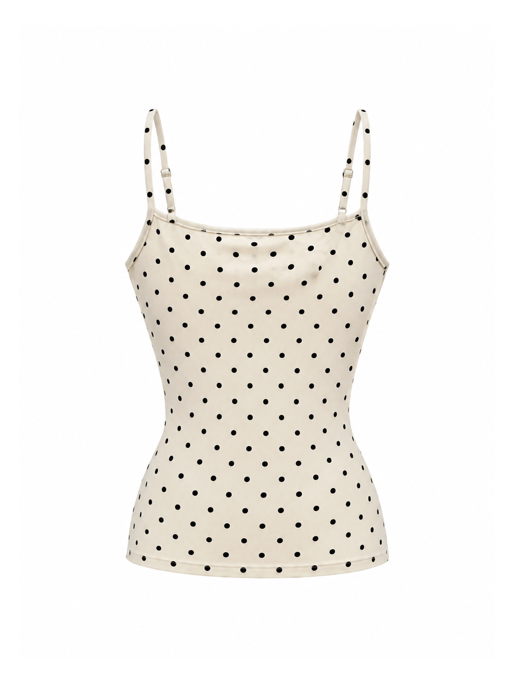 Cream Polka Cami Top