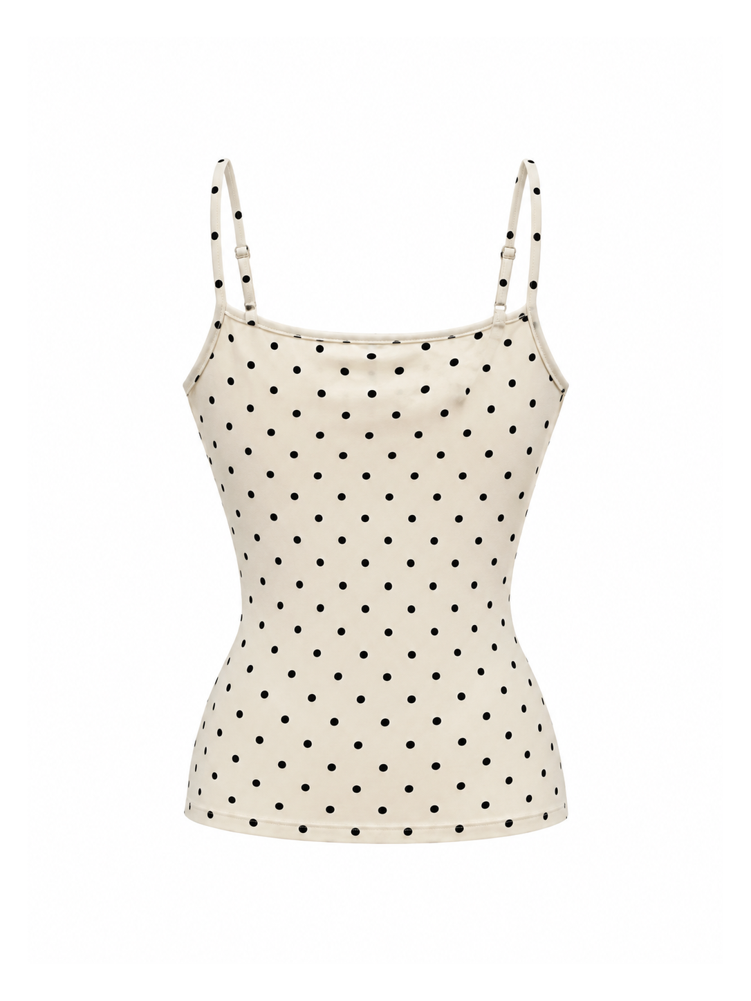 Cream Polka Cami Top