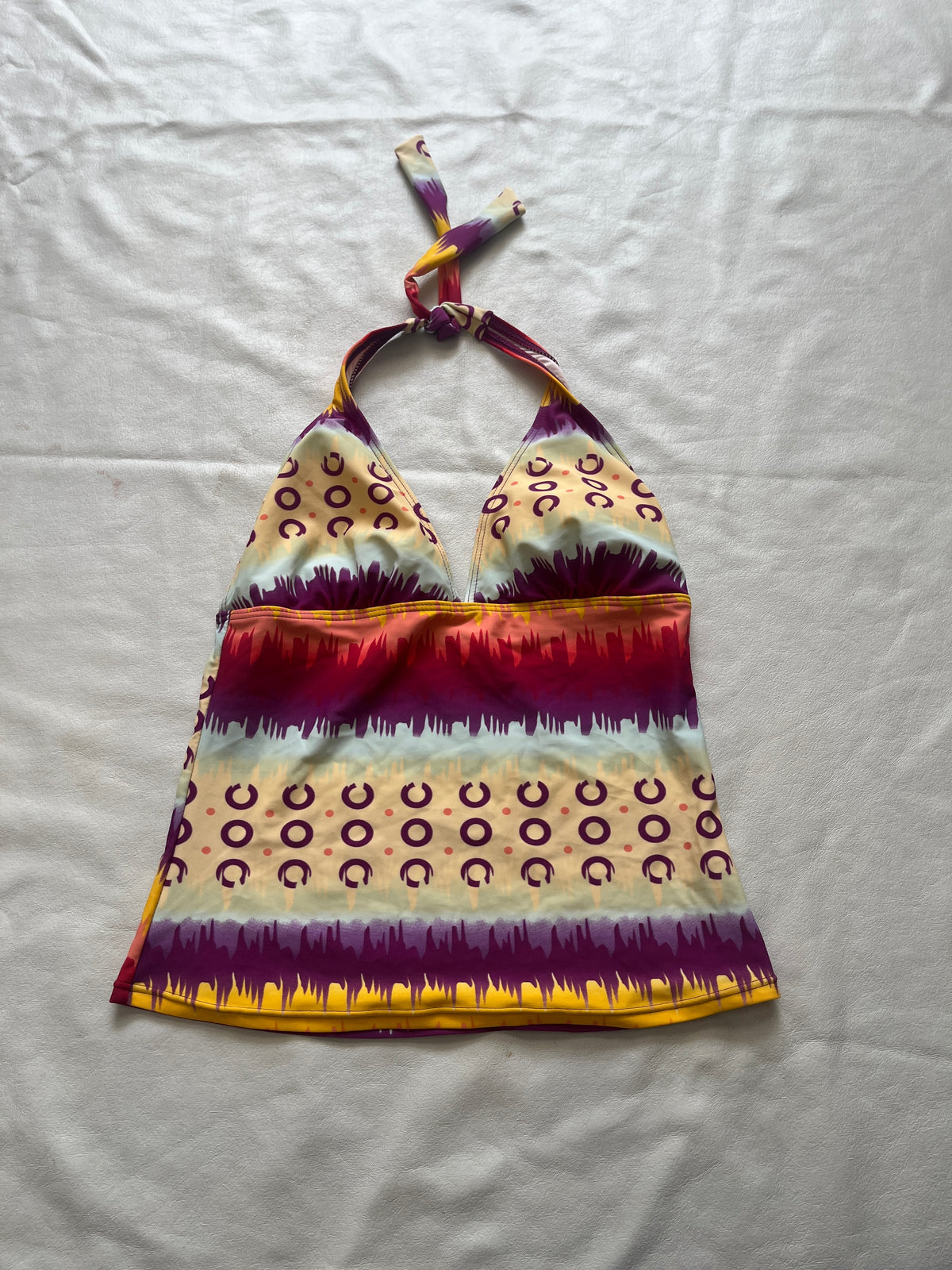 Sunlit Saffron Halter reference photo