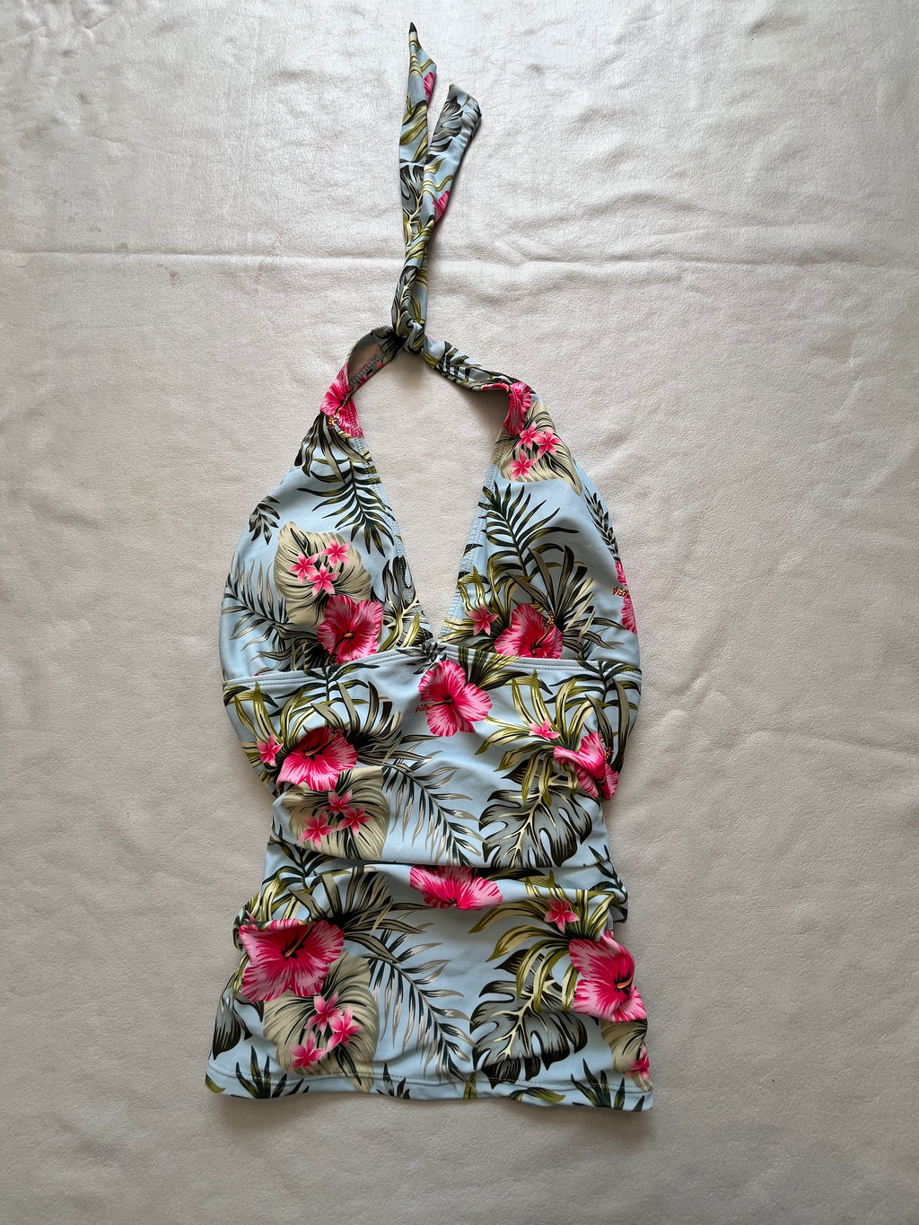 Tropical Hibiscus Tie Dress reference photo