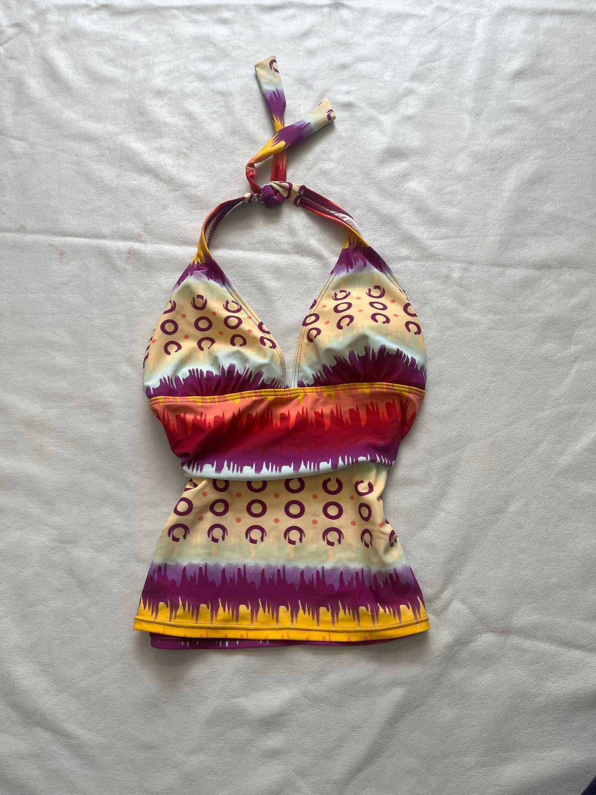 Sunlit Saffron Halter reference photo