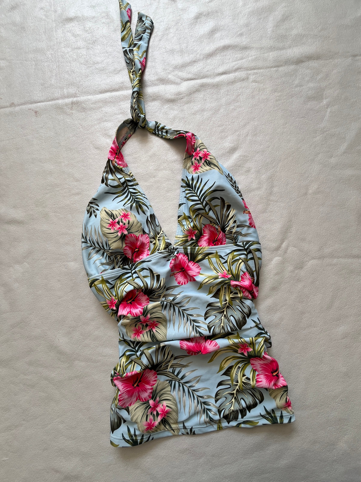 Tropical Hibiscus Tie Dress reference photo