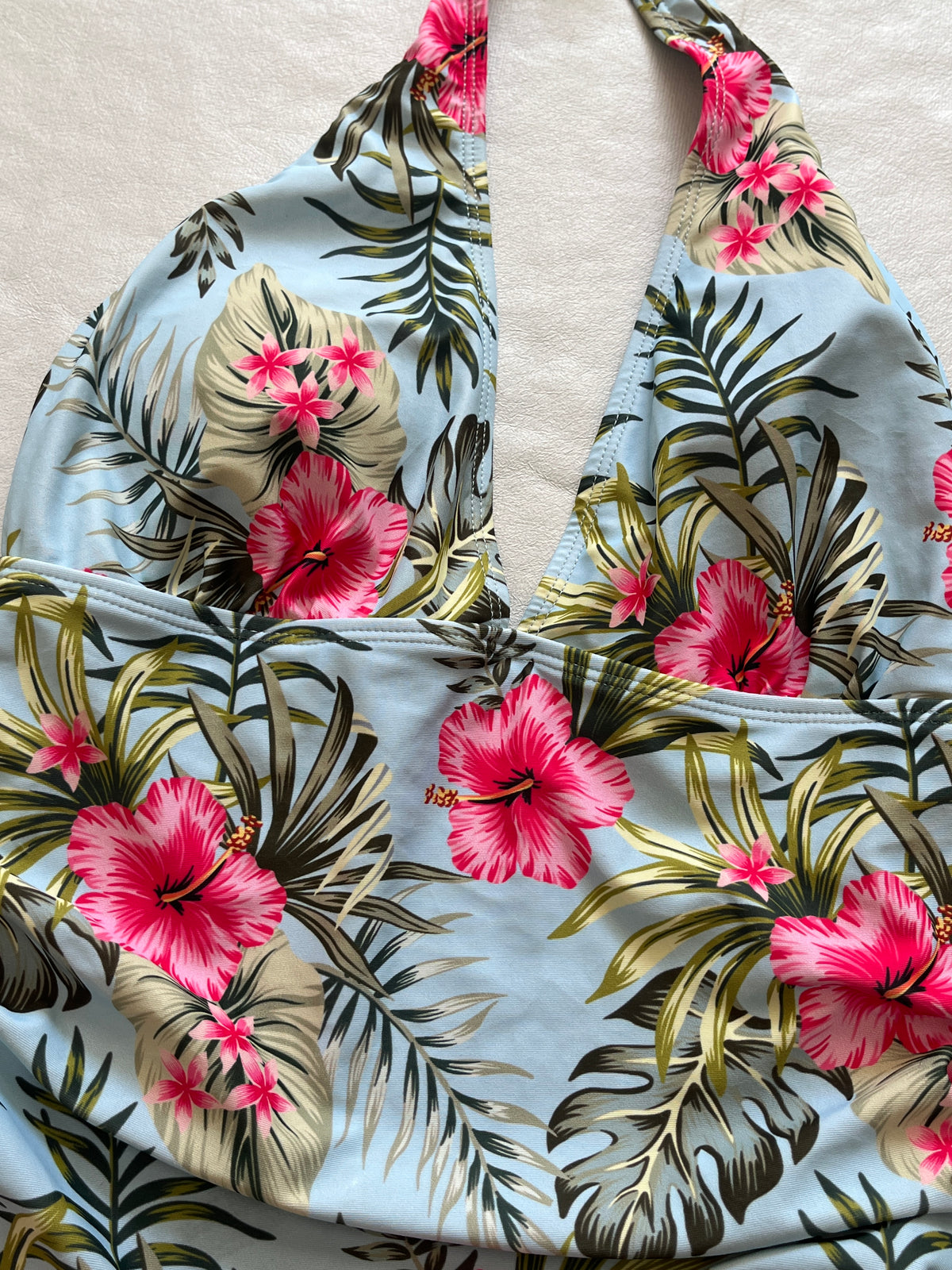 Tropical Hibiscus Tie Dress reference photo