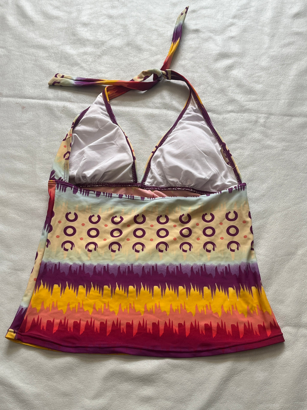 Sunlit Saffron Halter reference photo