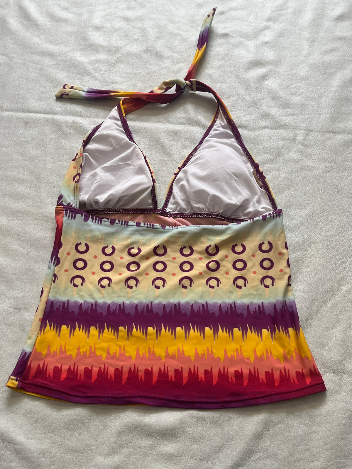 Sunlit Saffron Halter reference photo