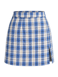 Checkered Skirt