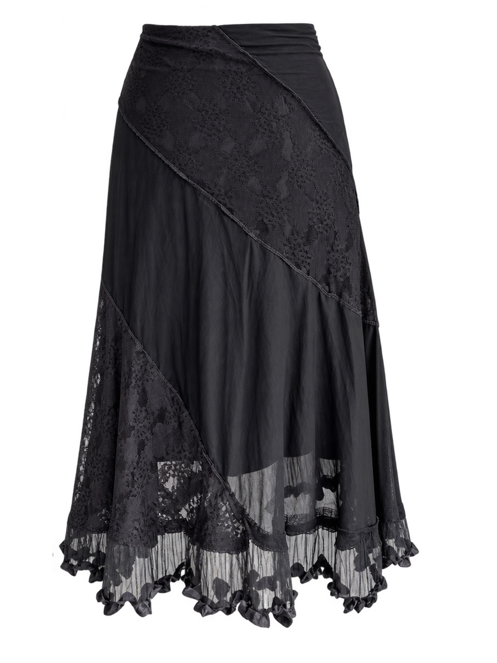 Black Lace Skirt