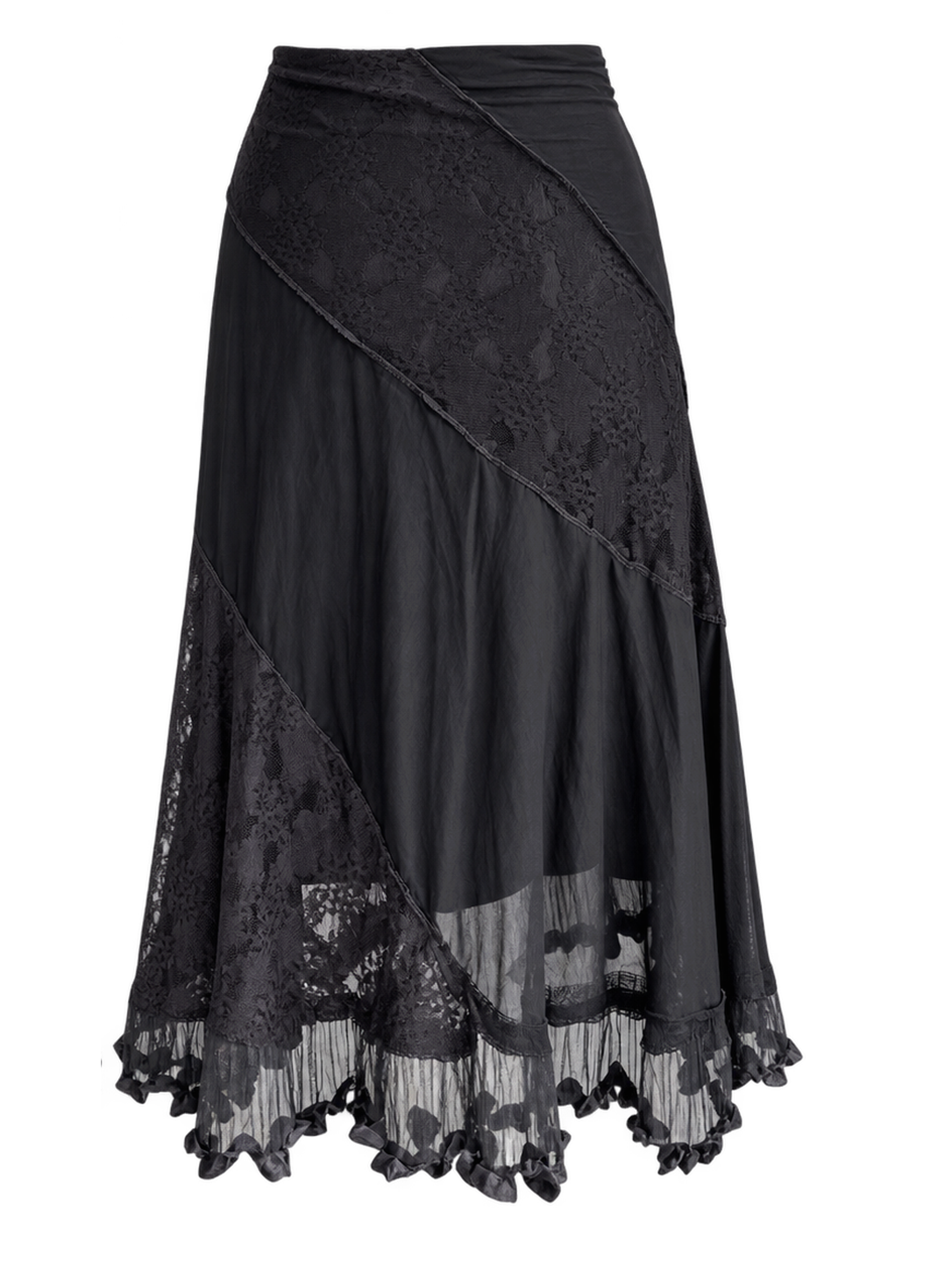 Black Lace Skirt
