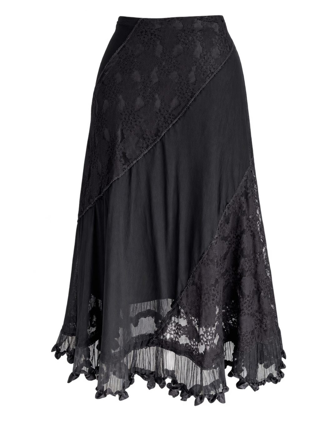 Black Lace Skirt