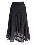 Black Lace Skirt