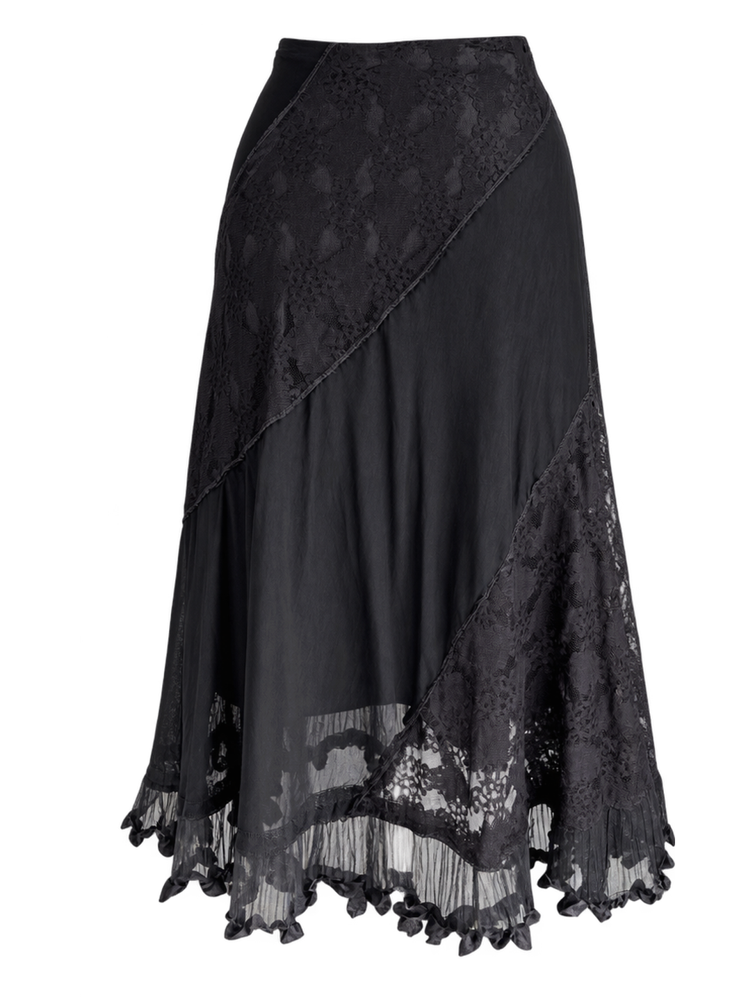 Black Lace Skirt