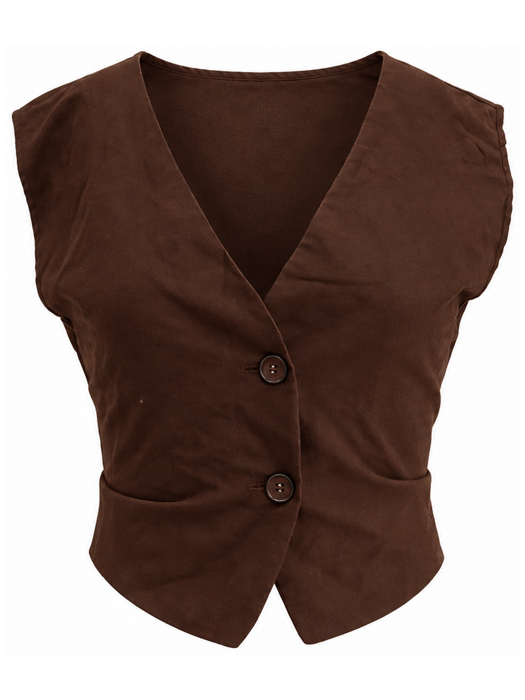 Chocolate Brown Vest