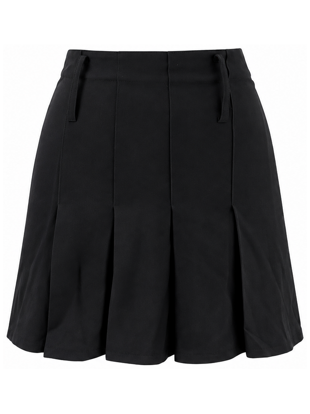Black Pleated Skirt