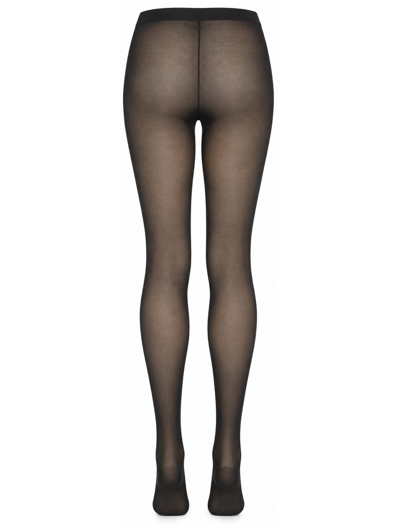 Black Semi Sheer Tights
