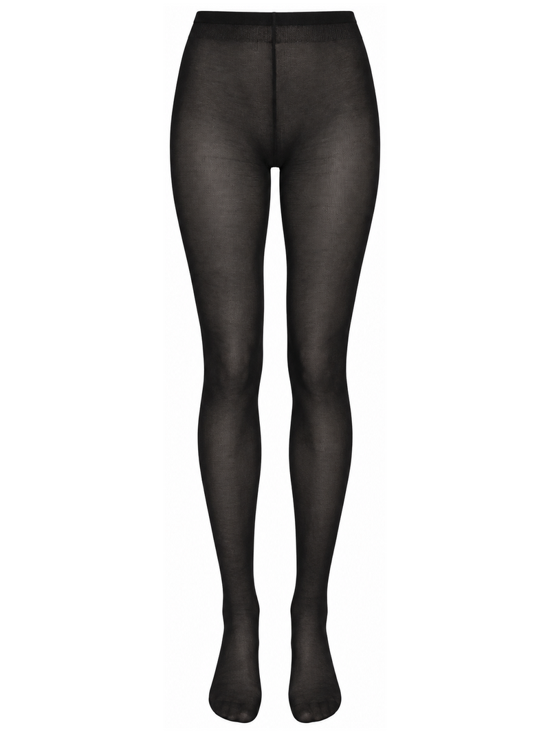 Black Semi Sheer Tights