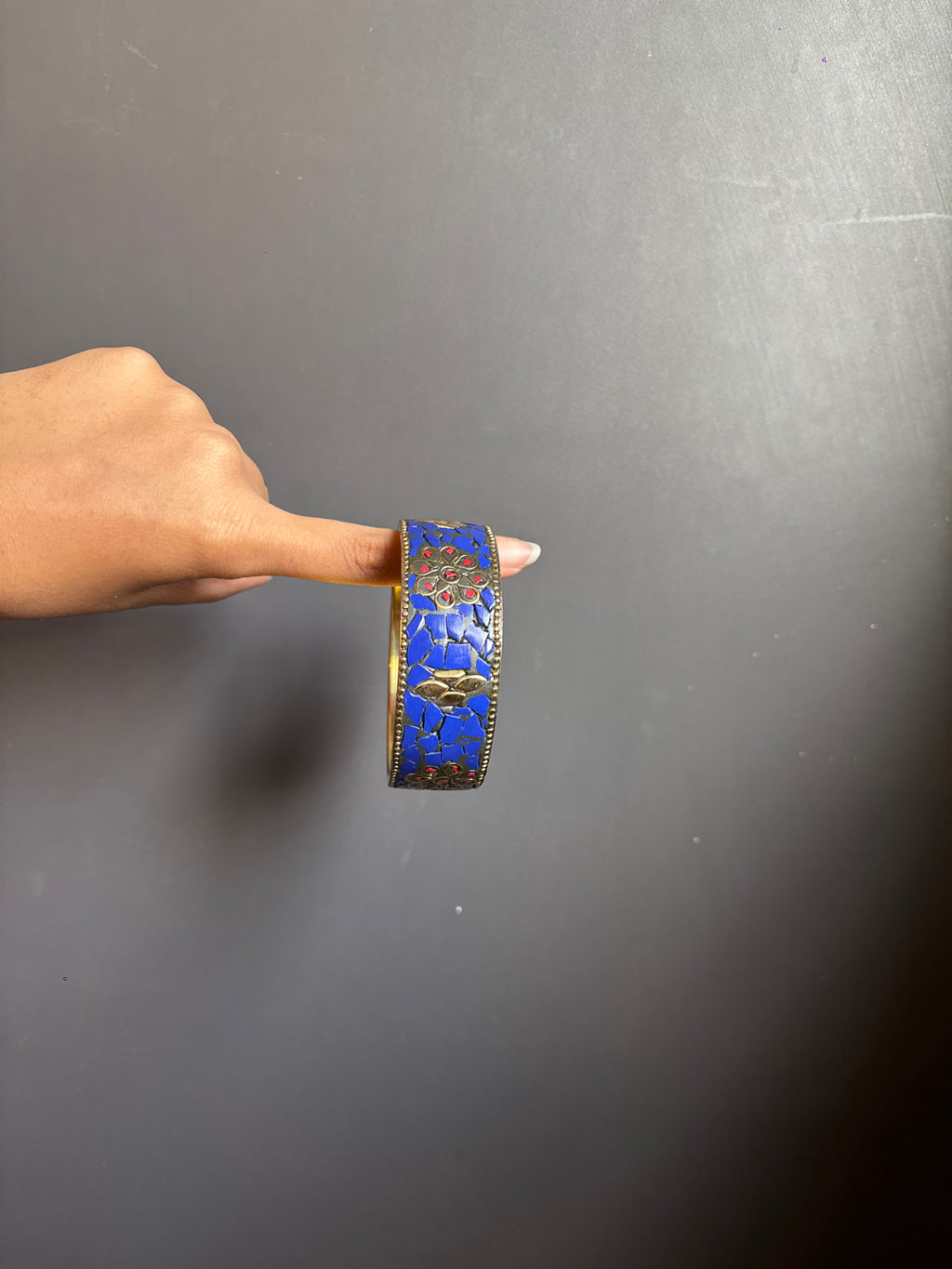 blue हीना bangle reference photo 3