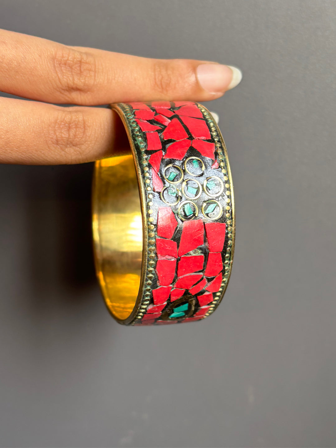 मीरा red bangle reference photo 1