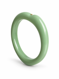 Heart Sage Soft Moss Bangle