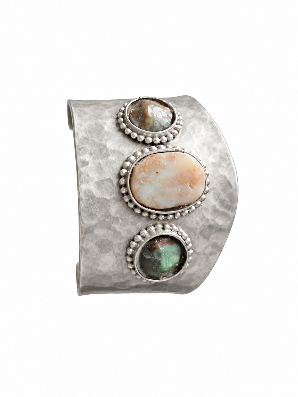 Ira Cuff studio product image — plain silver finish