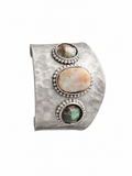 Ira Cuff studio product image — plain silver finish