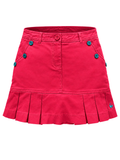 Rosewater Pleatline Skirt front ghost mannequin