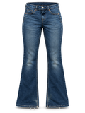 H&M Deepwash Denim Jeans front ghost mannequin